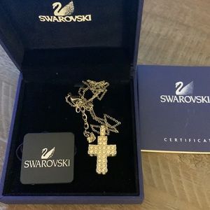 Swarovski Crystal Cross Necklace